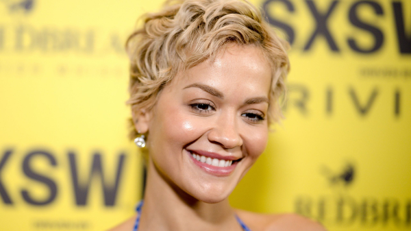 Rita Ora Took the Pastel Nail Trend to a Glittery New Level — See Photos